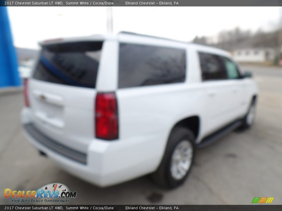 2017 Chevrolet Suburban LT 4WD Summit White / Cocoa/Dune Photo #5