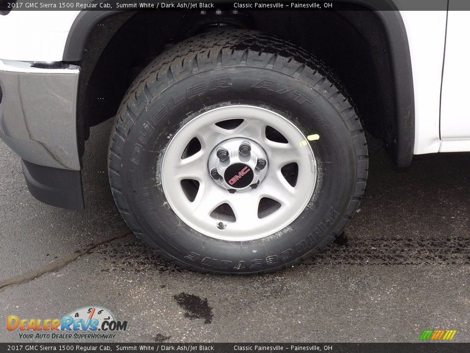 2017 GMC Sierra 1500 Regular Cab Summit White / Dark Ash/Jet Black Photo #5
