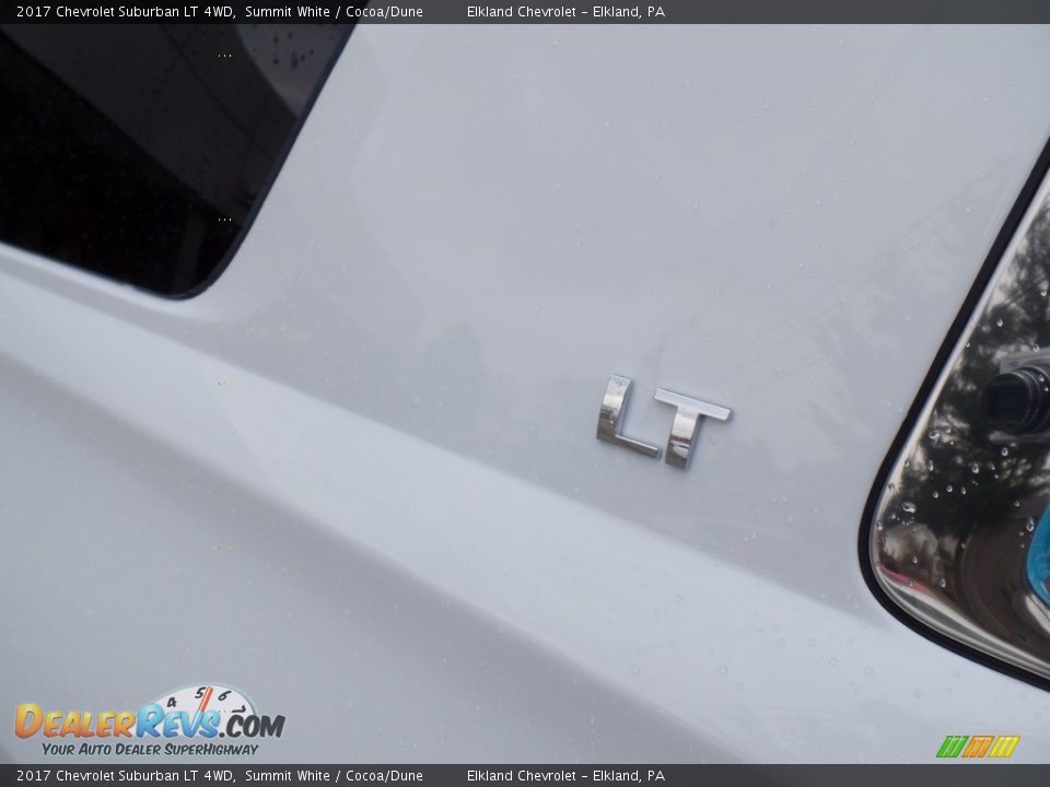 2017 Chevrolet Suburban LT 4WD Summit White / Cocoa/Dune Photo #12