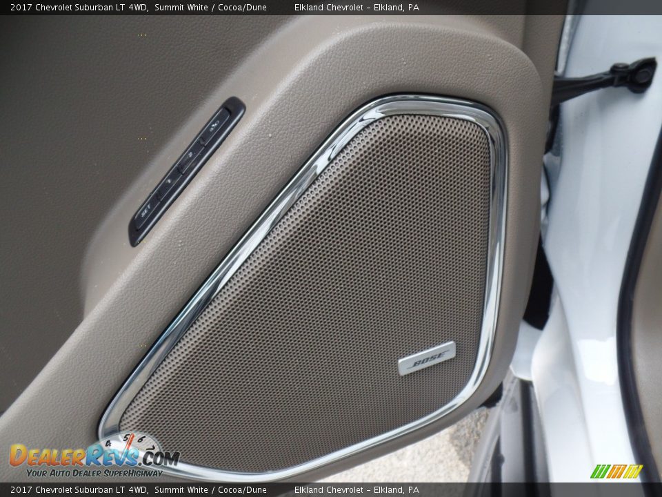 2017 Chevrolet Suburban LT 4WD Summit White / Cocoa/Dune Photo #17