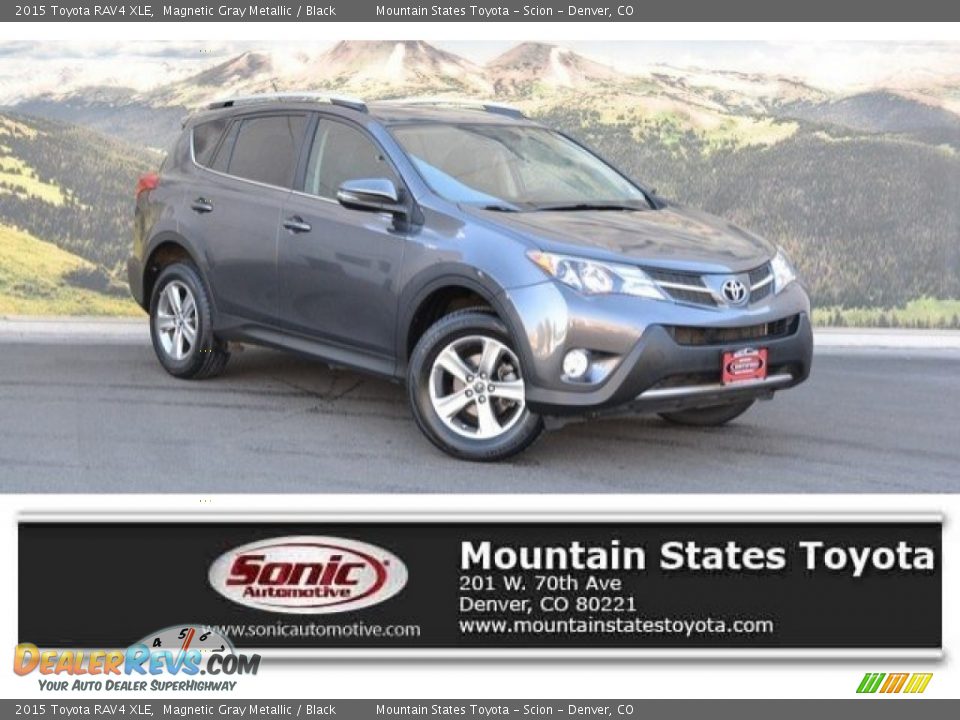 2015 Toyota RAV4 XLE Magnetic Gray Metallic / Black Photo #1