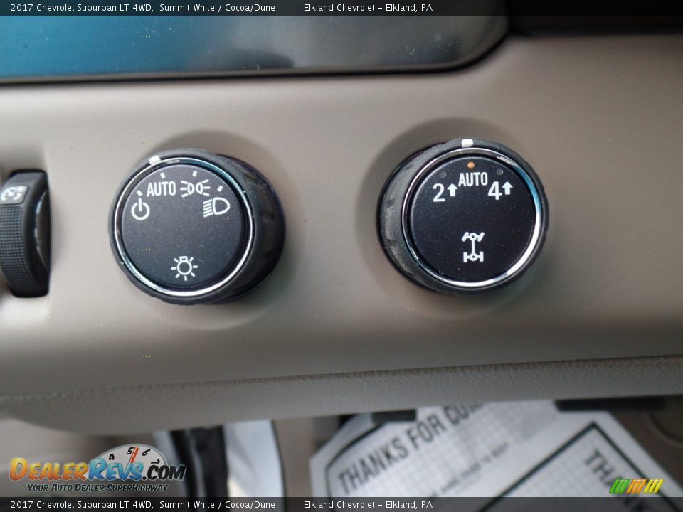 2017 Chevrolet Suburban LT 4WD Summit White / Cocoa/Dune Photo #27