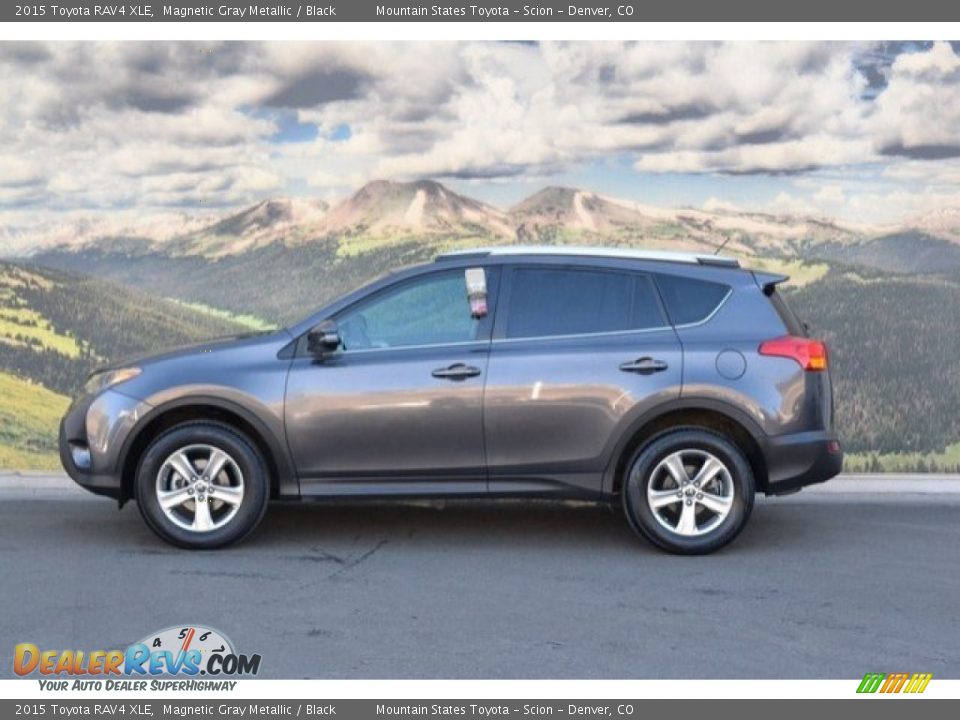 2015 Toyota RAV4 XLE Magnetic Gray Metallic / Black Photo #6