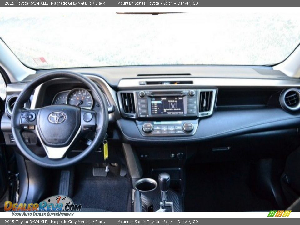 2015 Toyota RAV4 XLE Magnetic Gray Metallic / Black Photo #13