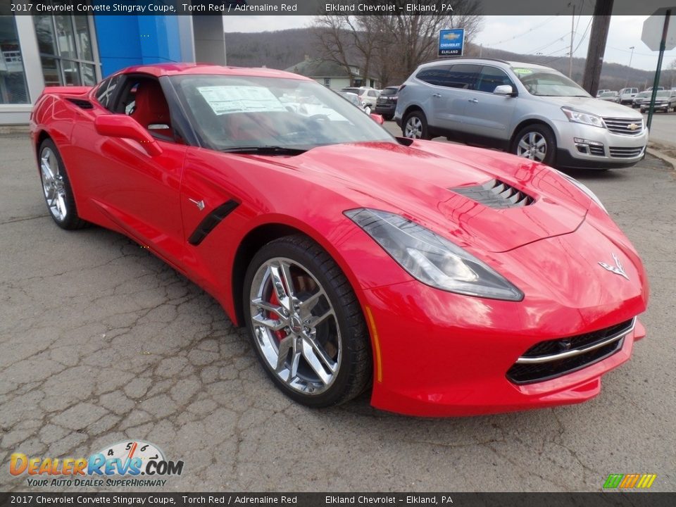2017 Chevrolet Corvette Stingray Coupe Torch Red / Adrenaline Red Photo #4