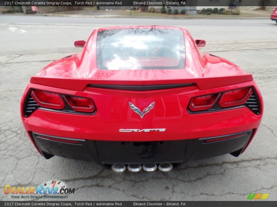 2017 Chevrolet Corvette Stingray Coupe Torch Red / Adrenaline Red Photo #7