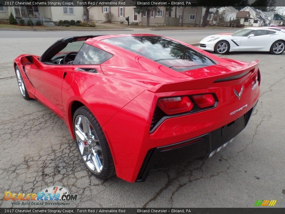 2017 Chevrolet Corvette Stingray Coupe Torch Red / Adrenaline Red Photo #8