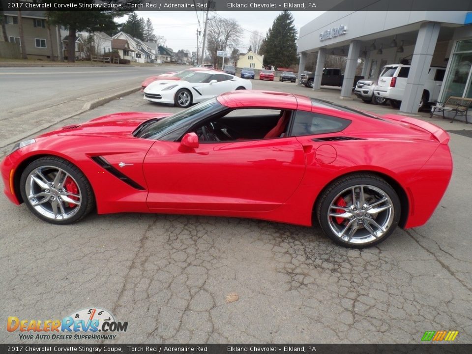 2017 Chevrolet Corvette Stingray Coupe Torch Red / Adrenaline Red Photo #10