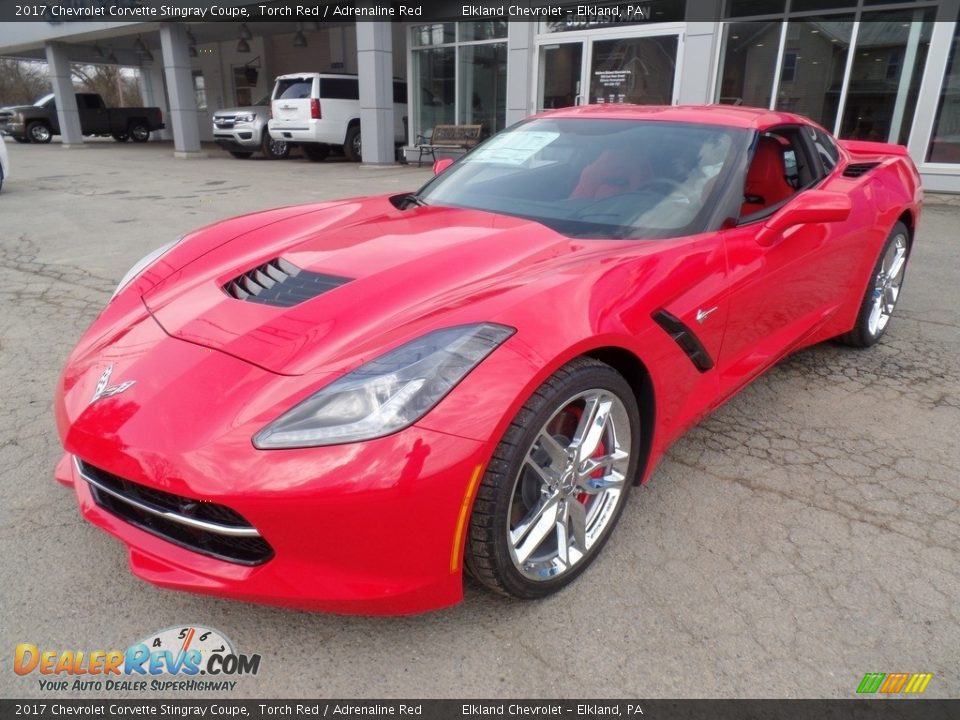 2017 Chevrolet Corvette Stingray Coupe Torch Red / Adrenaline Red Photo #11
