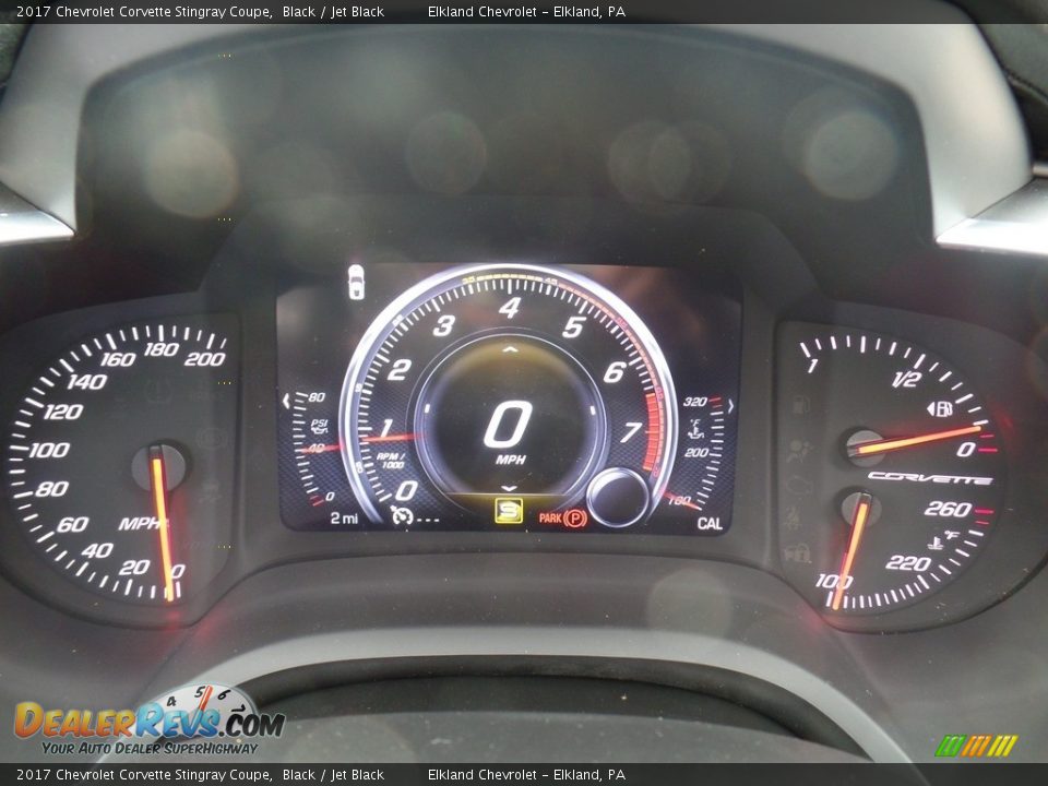 2017 Chevrolet Corvette Stingray Coupe Gauges Photo #23
