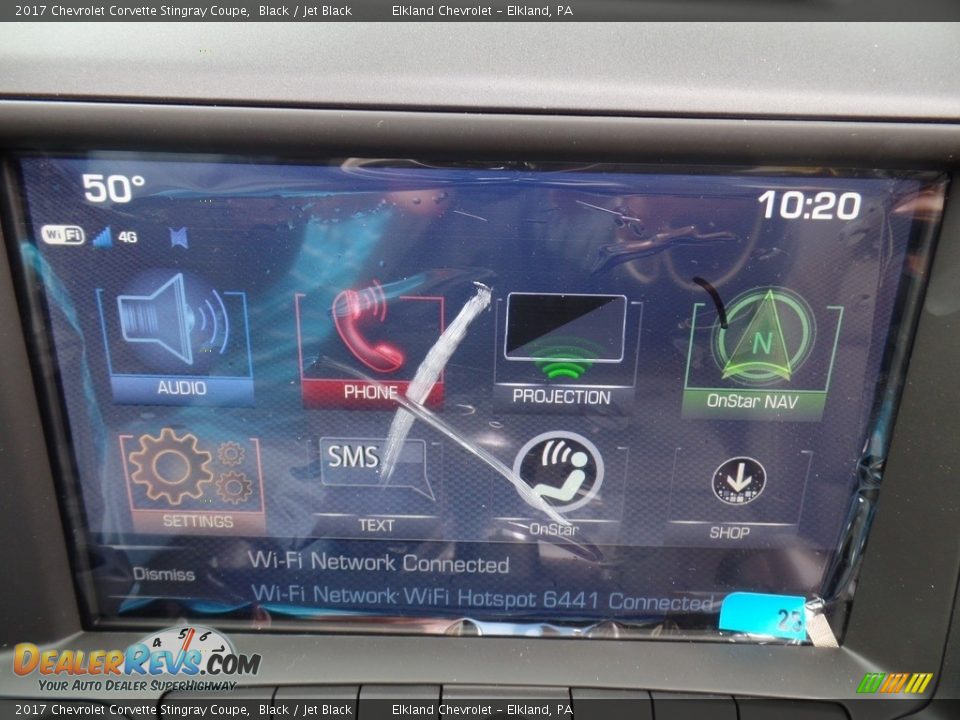 2017 Chevrolet Corvette Stingray Coupe Black / Jet Black Photo #25