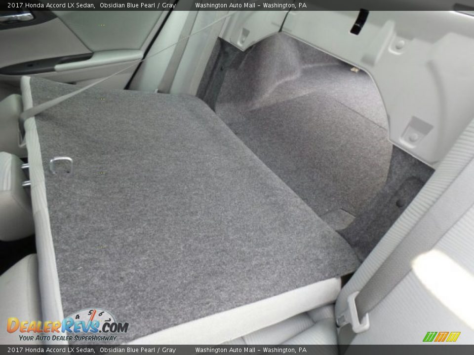 2017 Honda Accord LX Sedan Obsidian Blue Pearl / Gray Photo #13