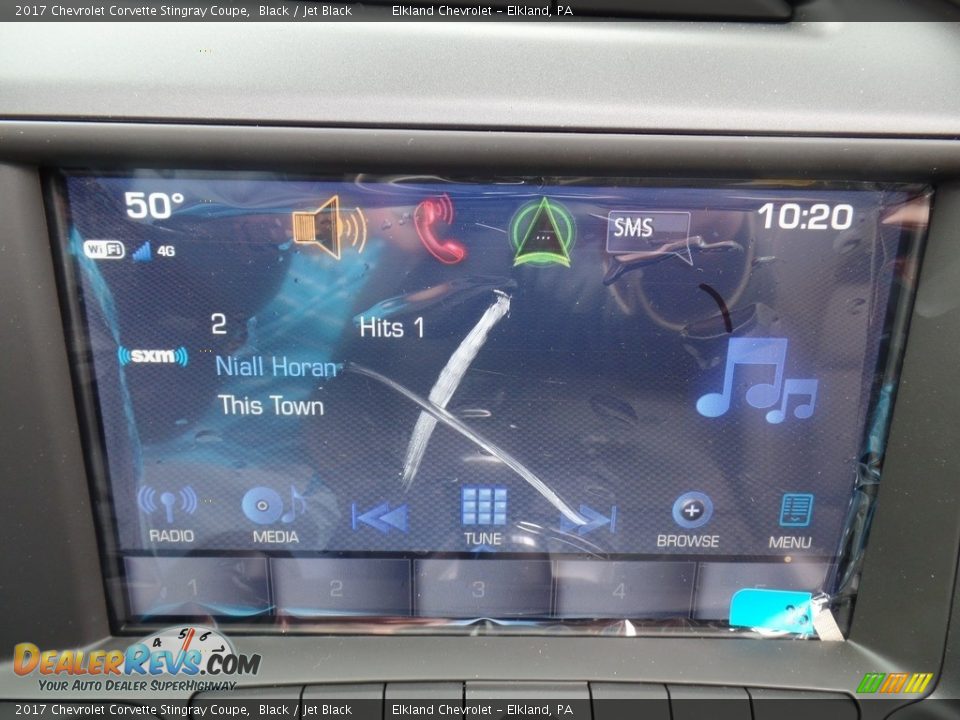 2017 Chevrolet Corvette Stingray Coupe Black / Jet Black Photo #26