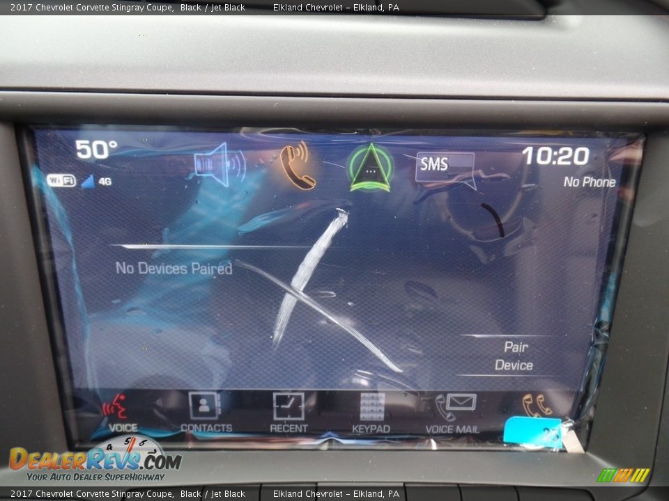 2017 Chevrolet Corvette Stingray Coupe Black / Jet Black Photo #27