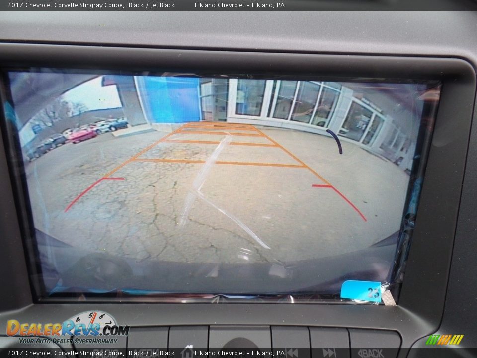 2017 Chevrolet Corvette Stingray Coupe Black / Jet Black Photo #28