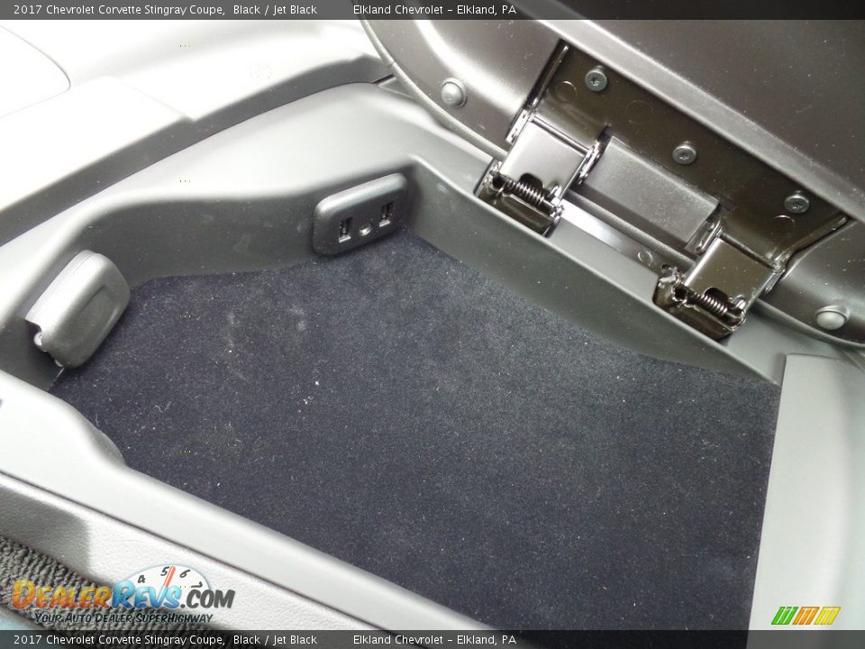 2017 Chevrolet Corvette Stingray Coupe Black / Jet Black Photo #32