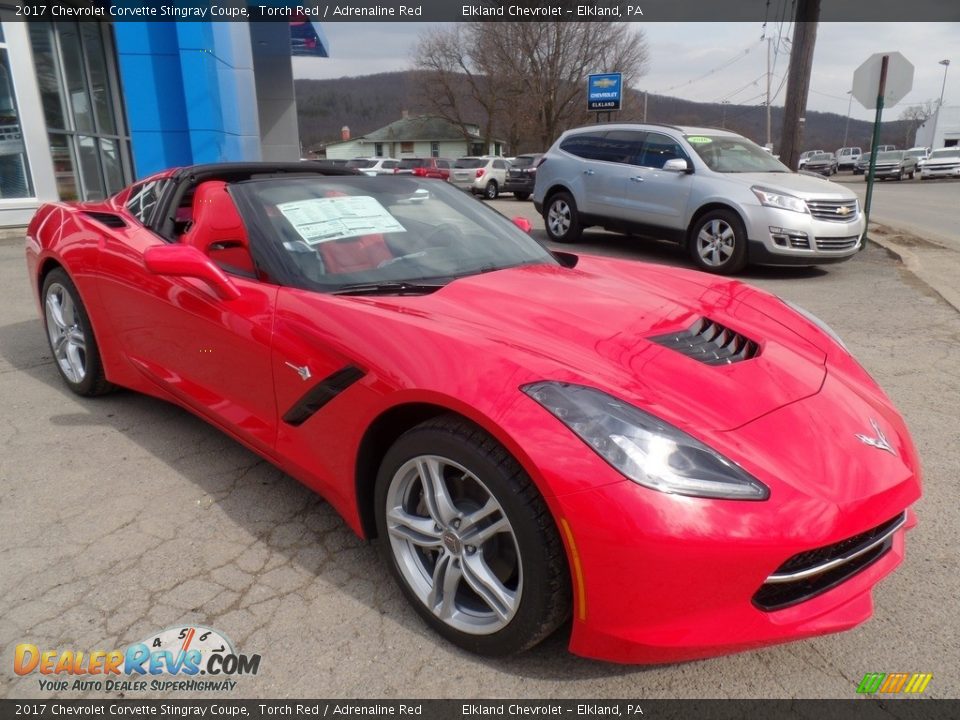2017 Chevrolet Corvette Stingray Coupe Torch Red / Adrenaline Red Photo #1