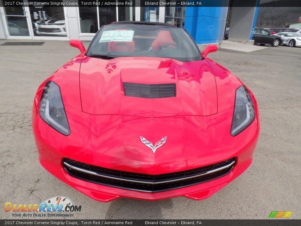2017 Chevrolet Corvette Stingray Coupe Torch Red / Adrenaline Red Photo #5