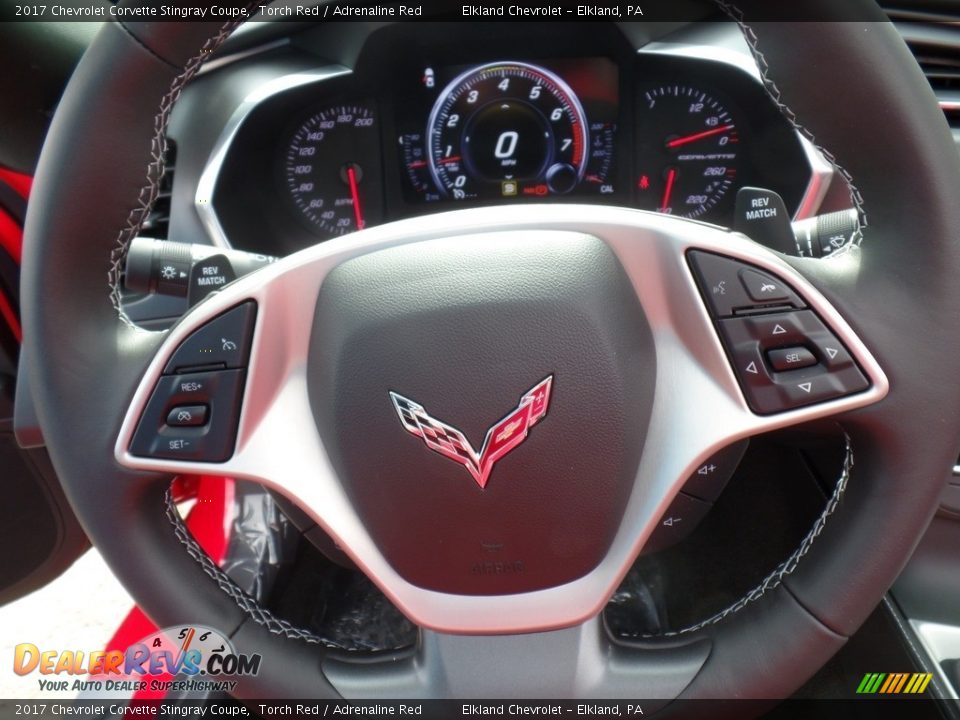 2017 Chevrolet Corvette Stingray Coupe Steering Wheel Photo #22
