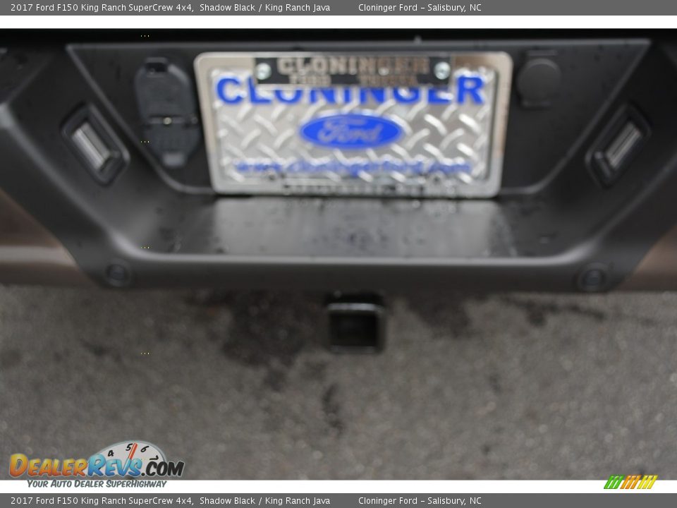 2017 Ford F150 King Ranch SuperCrew 4x4 Shadow Black / King Ranch Java Photo #5