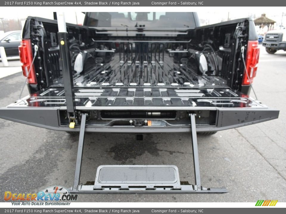 2017 Ford F150 King Ranch SuperCrew 4x4 Shadow Black / King Ranch Java Photo #6