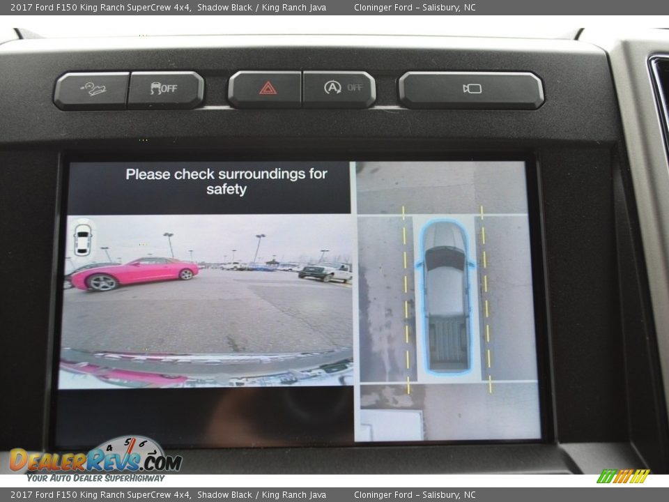 2017 Ford F150 King Ranch SuperCrew 4x4 Shadow Black / King Ranch Java Photo #17