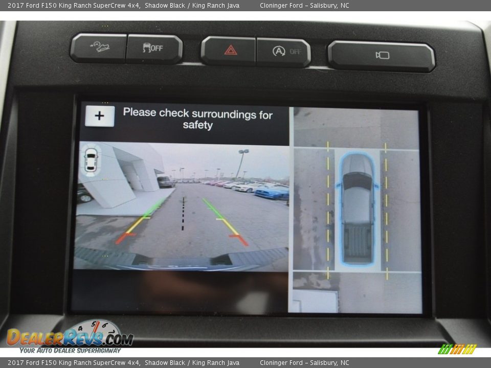 2017 Ford F150 King Ranch SuperCrew 4x4 Shadow Black / King Ranch Java Photo #18