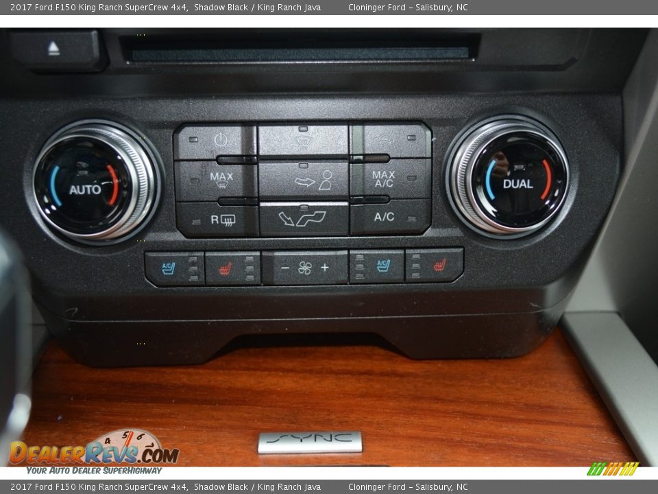 2017 Ford F150 King Ranch SuperCrew 4x4 Shadow Black / King Ranch Java Photo #19