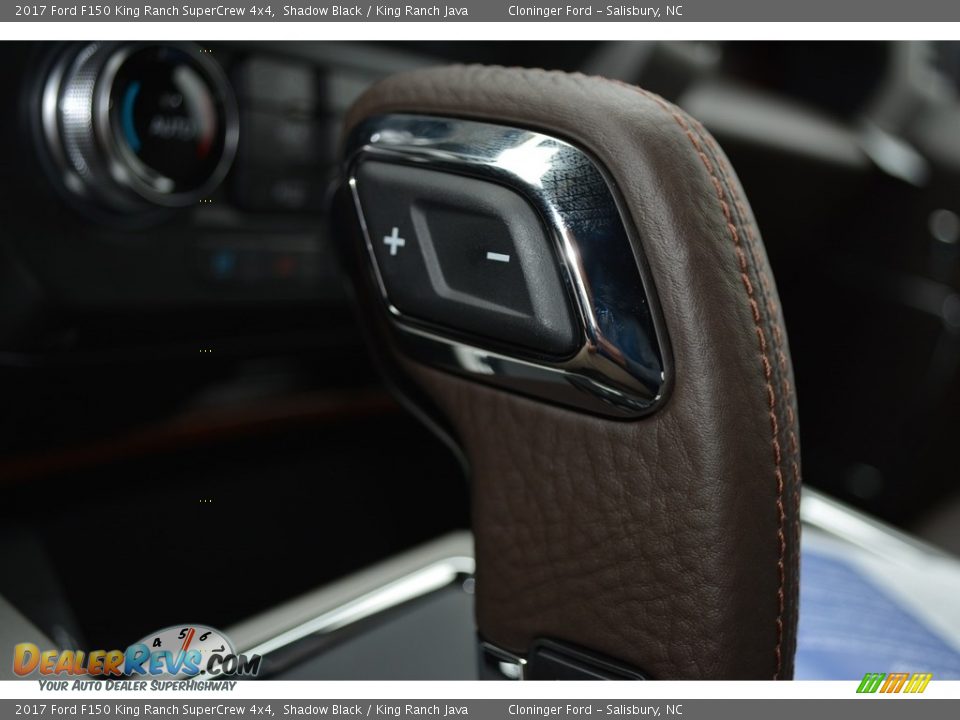 2017 Ford F150 King Ranch SuperCrew 4x4 Shadow Black / King Ranch Java Photo #22