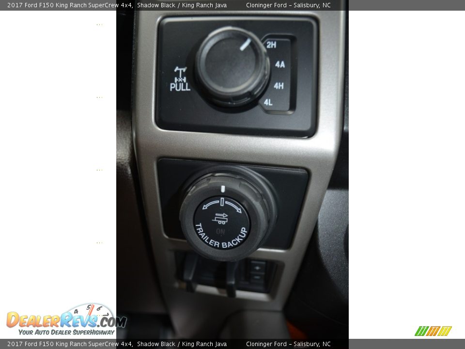 2017 Ford F150 King Ranch SuperCrew 4x4 Shadow Black / King Ranch Java Photo #23