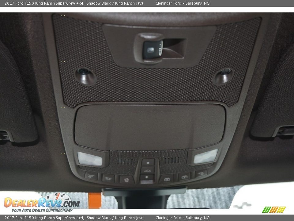 2017 Ford F150 King Ranch SuperCrew 4x4 Shadow Black / King Ranch Java Photo #25