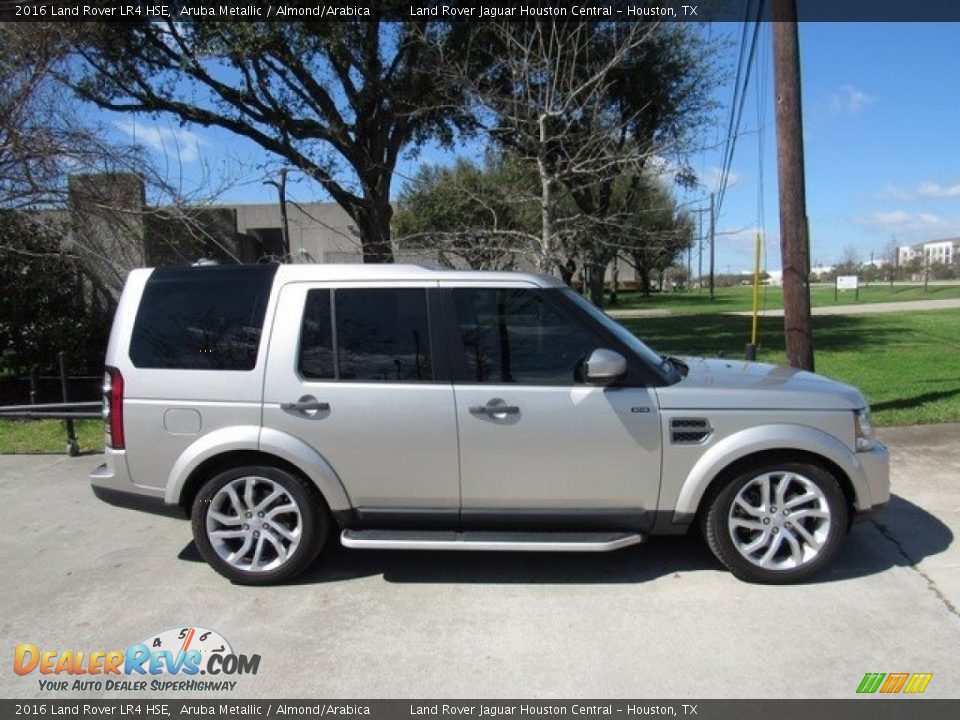 2016 Land Rover LR4 HSE Aruba Metallic / Almond/Arabica Photo #6