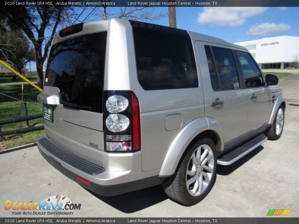 2016 Land Rover LR4 HSE Aruba Metallic / Almond/Arabica Photo #7