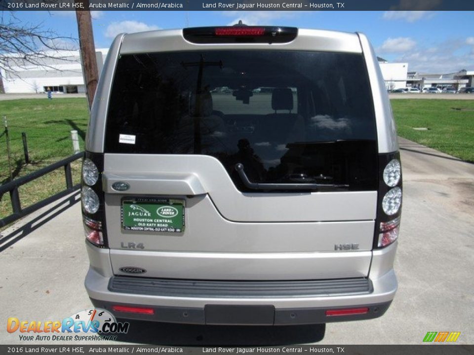 2016 Land Rover LR4 HSE Aruba Metallic / Almond/Arabica Photo #8