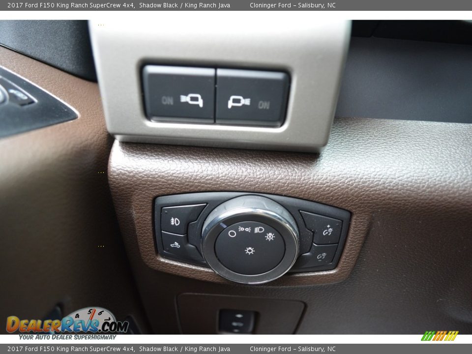 2017 Ford F150 King Ranch SuperCrew 4x4 Shadow Black / King Ranch Java Photo #28