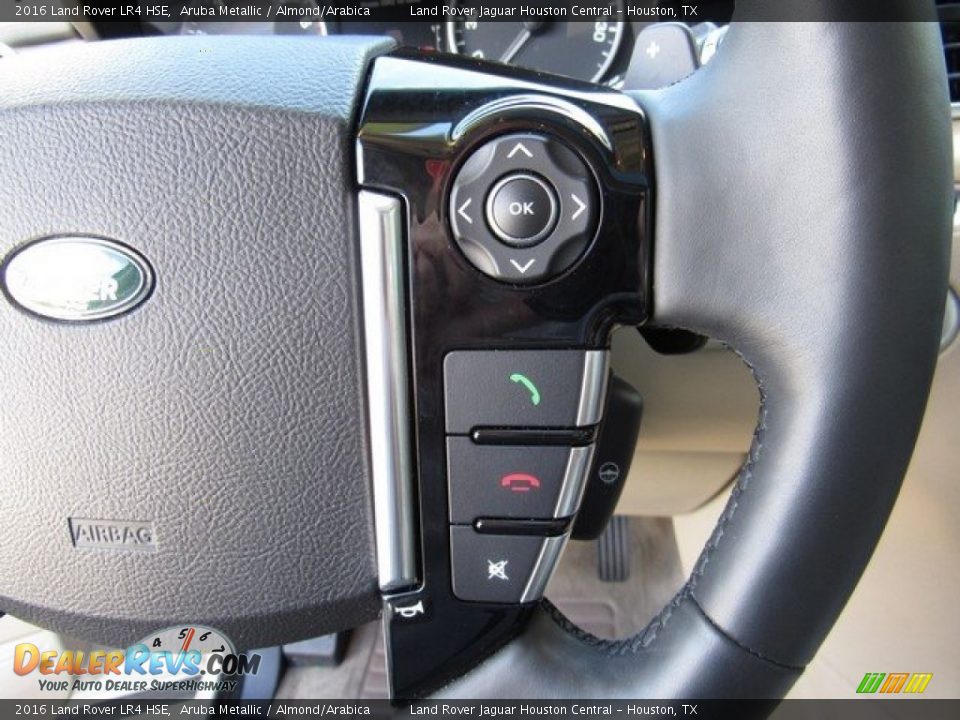 2016 Land Rover LR4 HSE Aruba Metallic / Almond/Arabica Photo #29