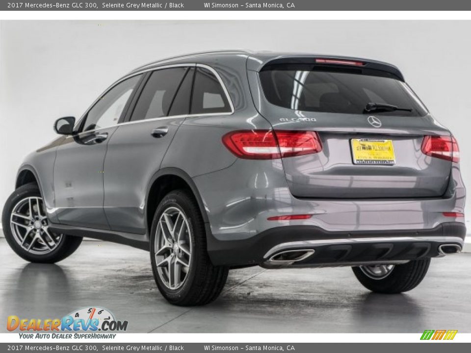 2017 Mercedes-Benz GLC 300 Selenite Grey Metallic / Black Photo #3