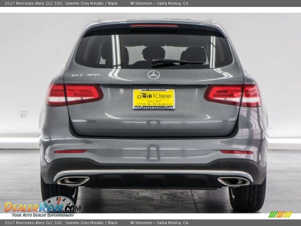 2017 Mercedes-Benz GLC 300 Selenite Grey Metallic / Black Photo #4