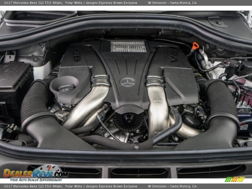 2017 Mercedes-Benz GLS 550 4Matic 4.7 Liter Turbocharged DOHC 32-Valve VVT V8 Engine Photo #9