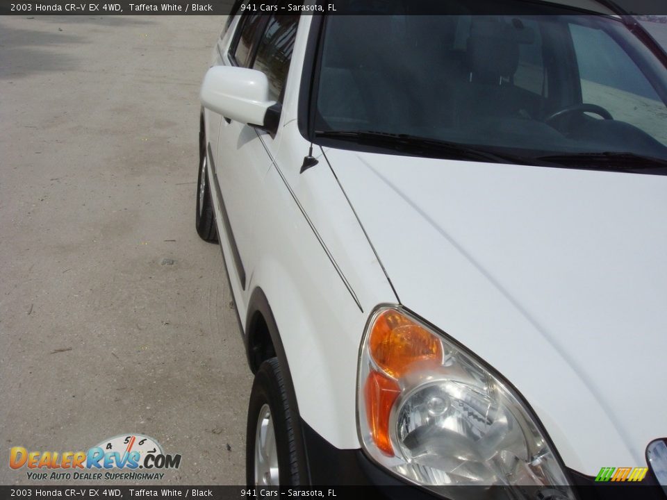 2003 Honda CR-V EX 4WD Taffeta White / Black Photo #9