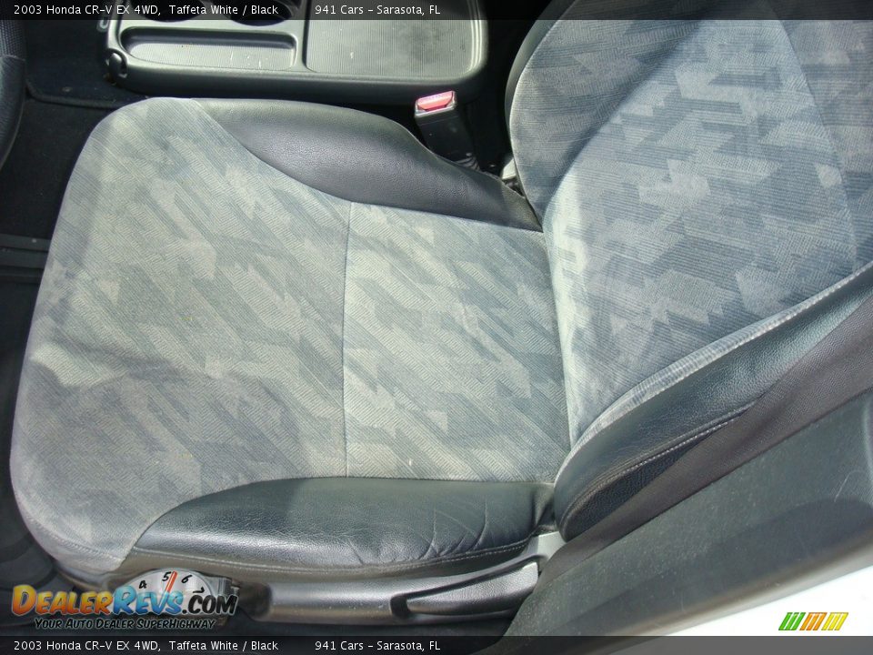 2003 Honda CR-V EX 4WD Taffeta White / Black Photo #11