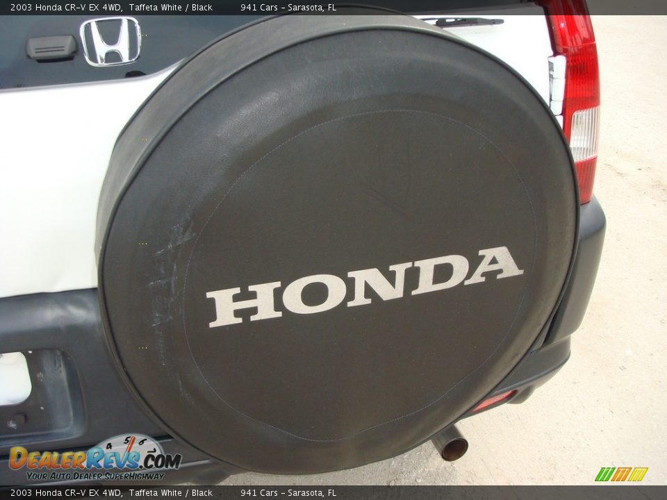 2003 Honda CR-V EX 4WD Taffeta White / Black Photo #18