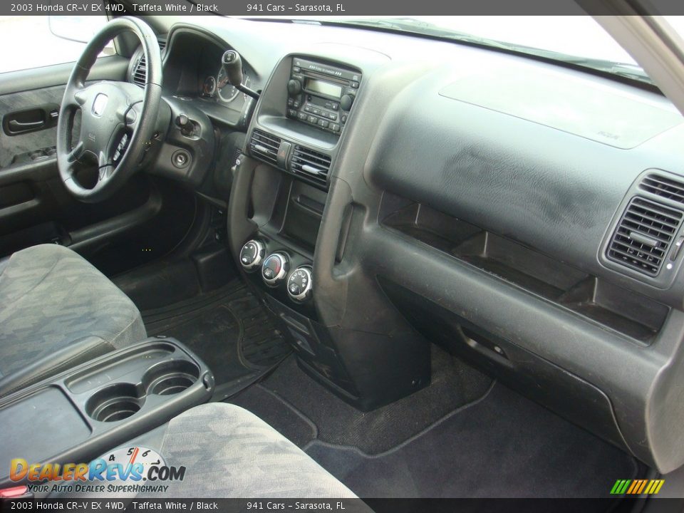 2003 Honda CR-V EX 4WD Taffeta White / Black Photo #21