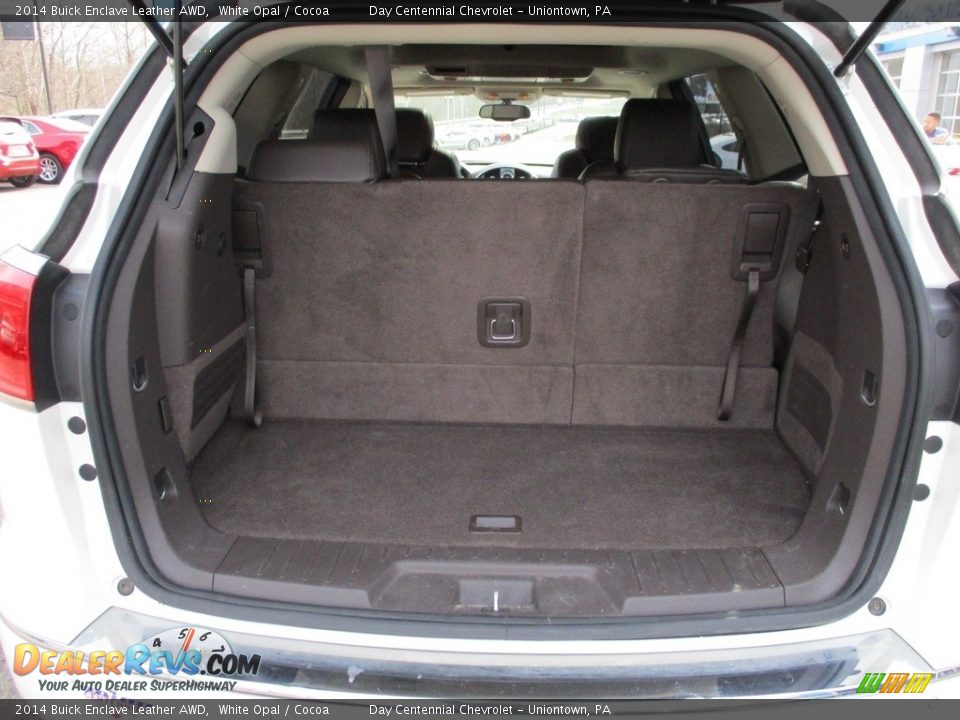 2014 Buick Enclave Leather AWD White Opal / Cocoa Photo #8
