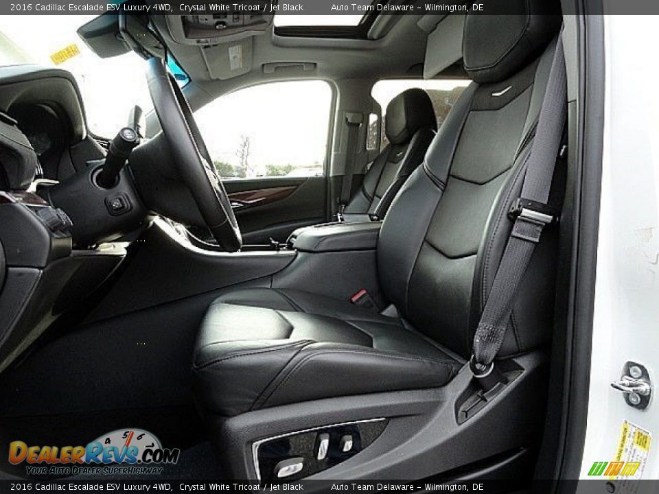 2016 Cadillac Escalade ESV Luxury 4WD Crystal White Tricoat / Jet Black Photo #20