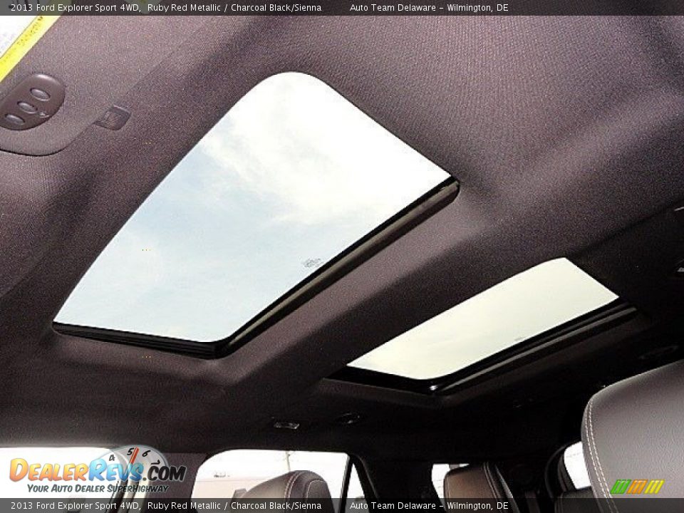 Sunroof of 2013 Ford Explorer Sport 4WD Photo #19