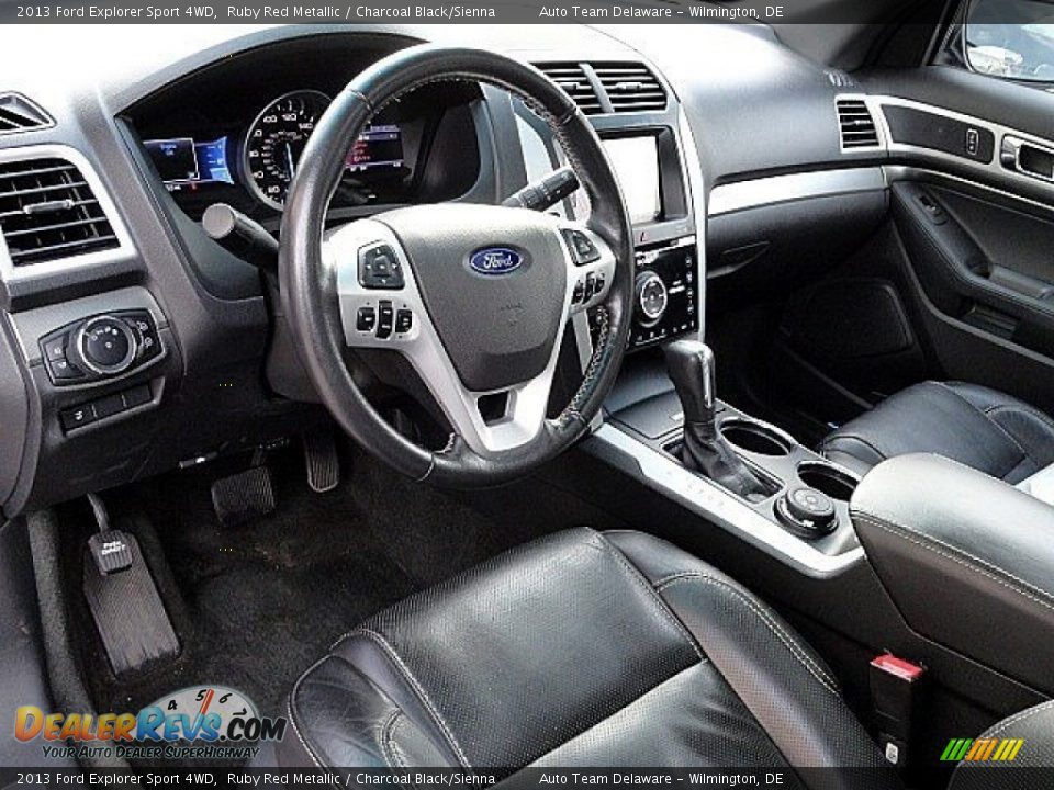 Charcoal Black/Sienna Interior - 2013 Ford Explorer Sport 4WD Photo #20