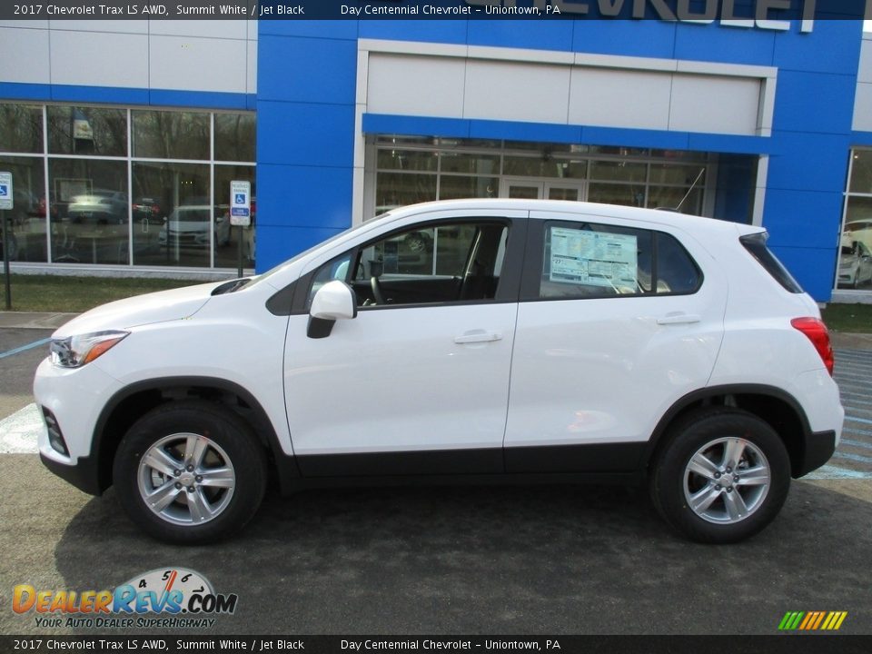 2017 Chevrolet Trax LS AWD Summit White / Jet Black Photo #2