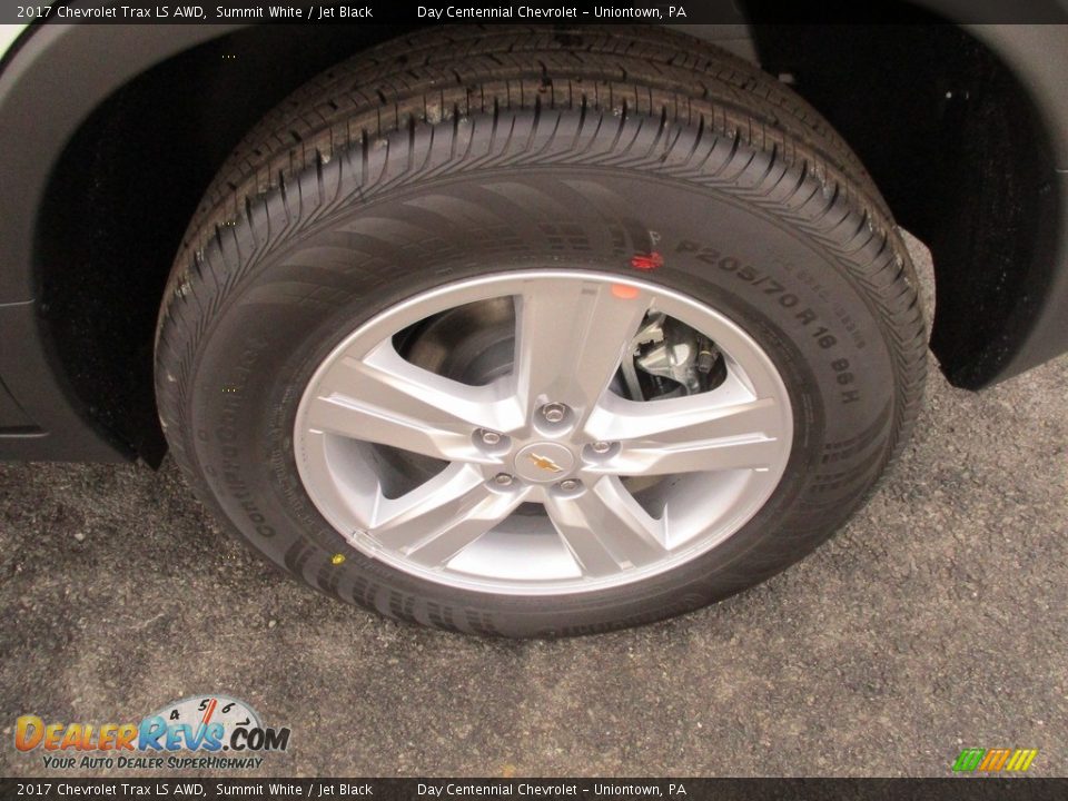 2017 Chevrolet Trax LS AWD Summit White / Jet Black Photo #3