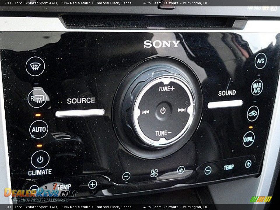 Controls of 2013 Ford Explorer Sport 4WD Photo #25